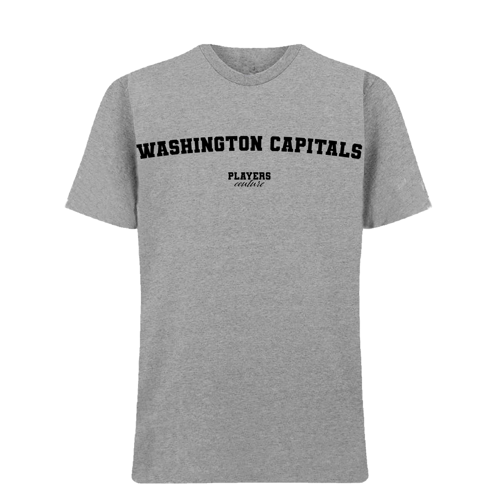 Washington Capitals Players Couture Men's T-Shirt Gray