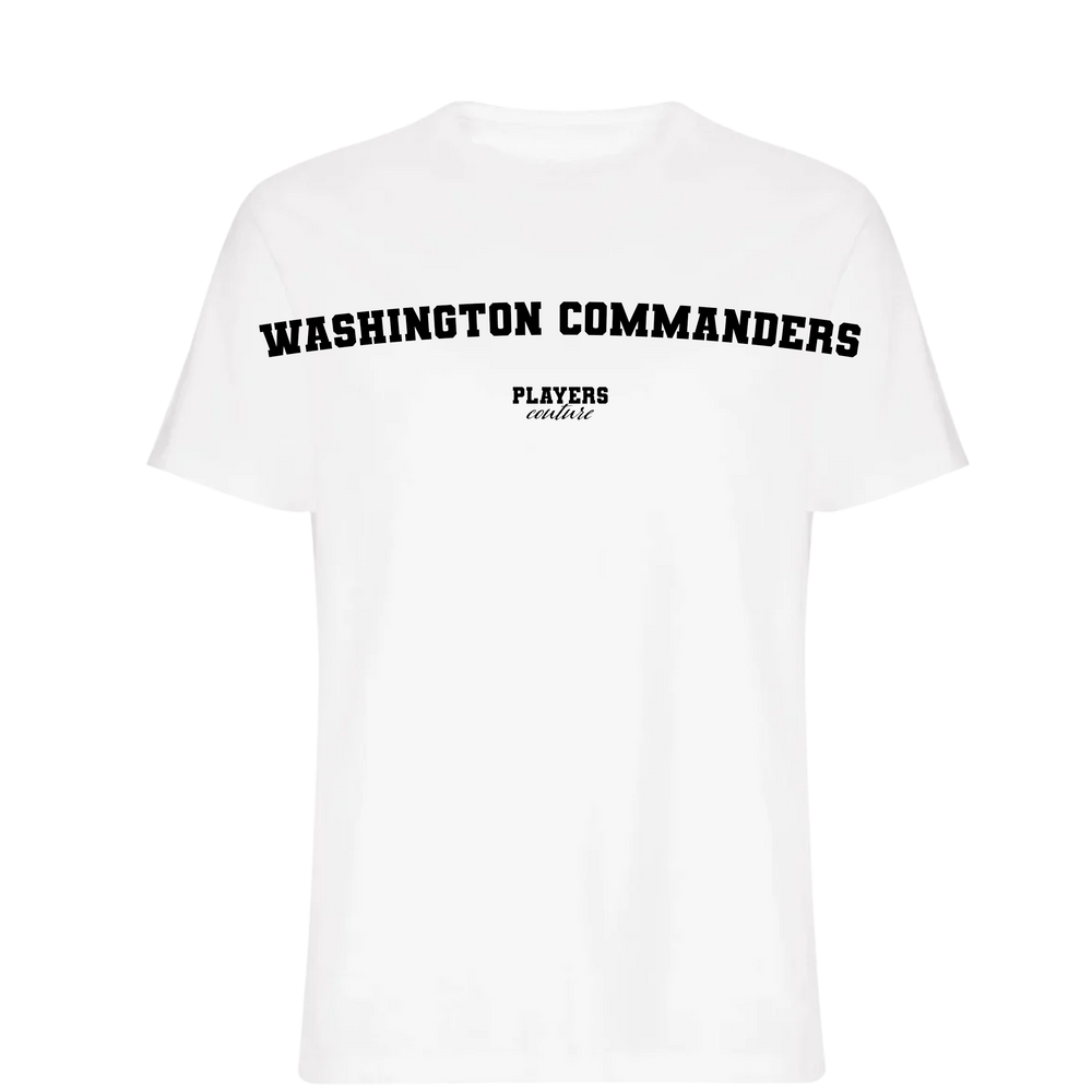 Washington Commanders Players Couture Men's T-Shirt White