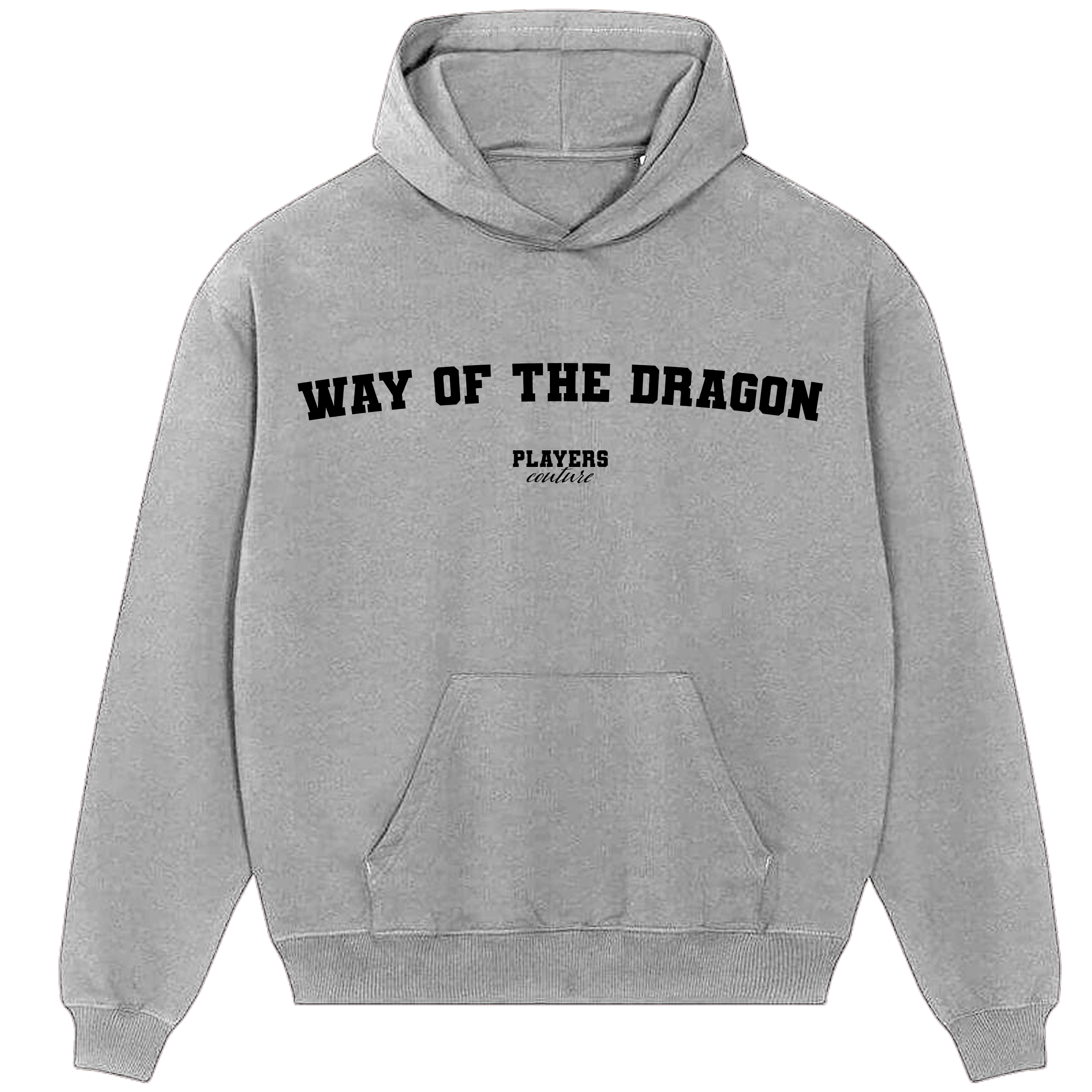 Way Of The Dragon Players Couture Men's Casual Hoodie Gray