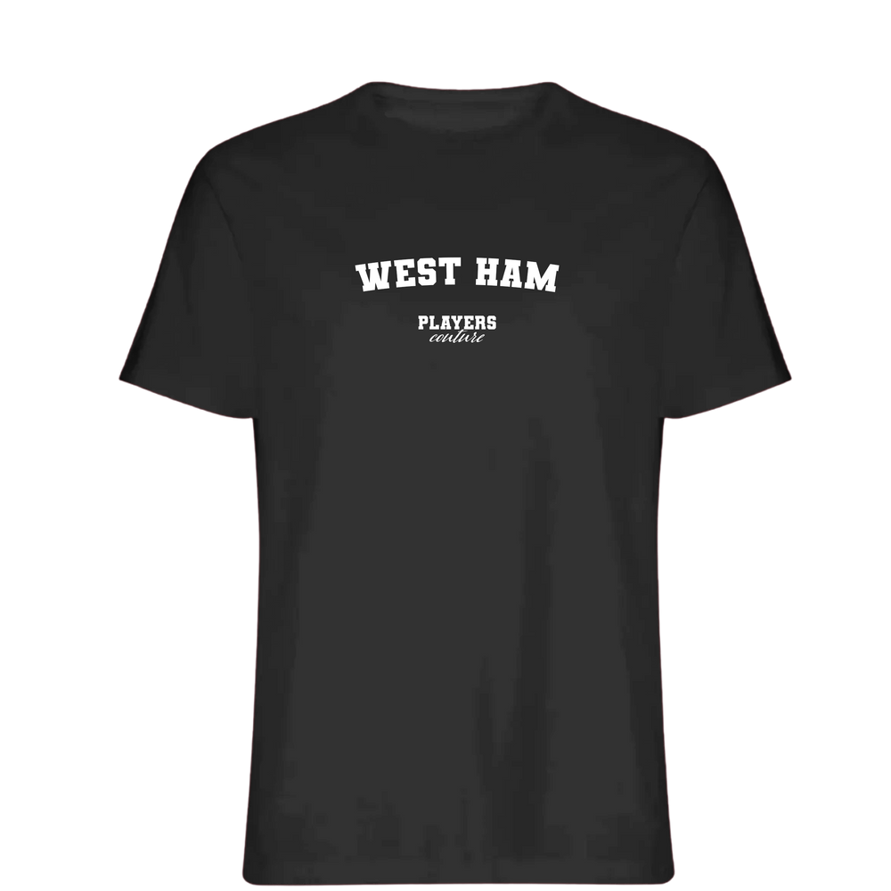 West Ham Players Couture Mens T-Shirt Black
