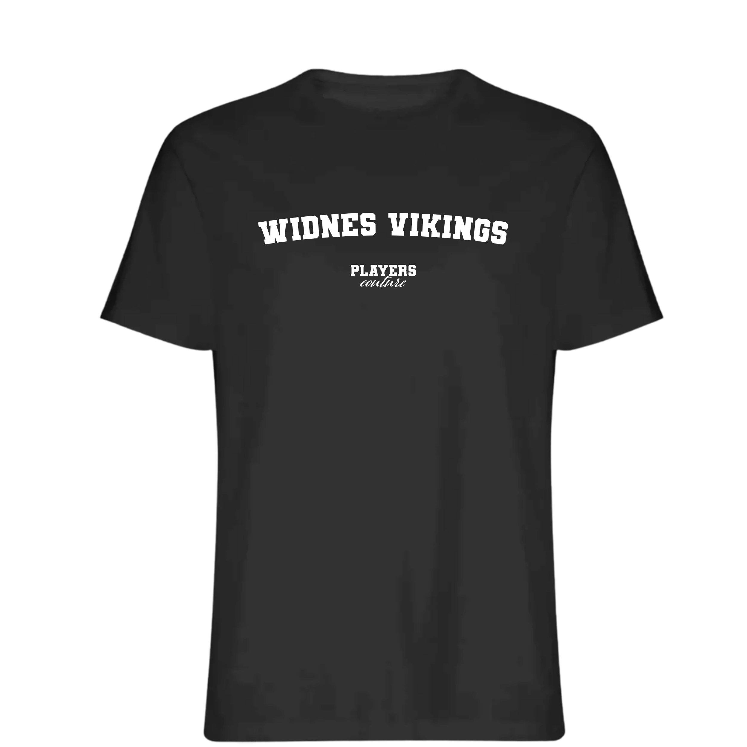 Widnes Vikings Players Couture Men's T-Shirt Black