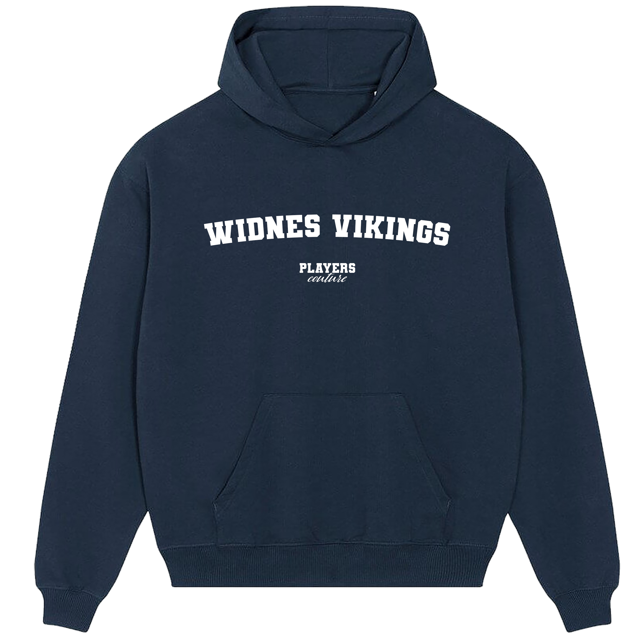 Widnes Vikings Players Couture Men's Casual Hoodie Navy