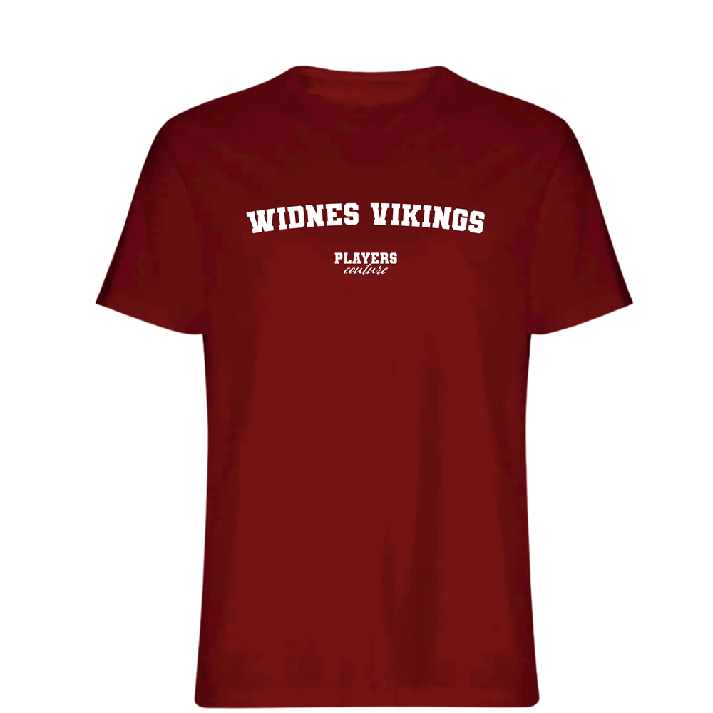 Widnes Vikings Players Couture Men's T-Shirt Red