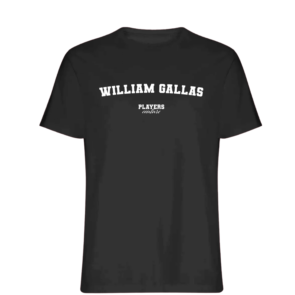 William Gallas Players Couture Mens T-Shirt Black