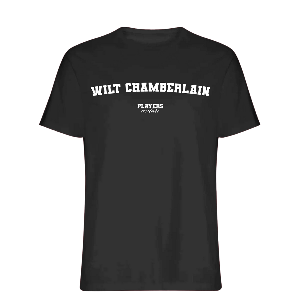 Wilt Chamberlain Players Couture Mens T-Shirt Black