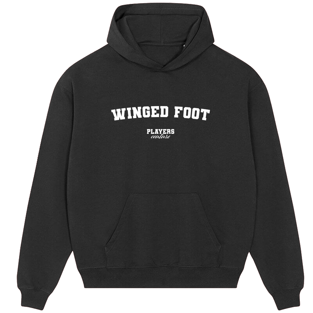 Winged Foot Players Couture Men's Casual Hoodie Black