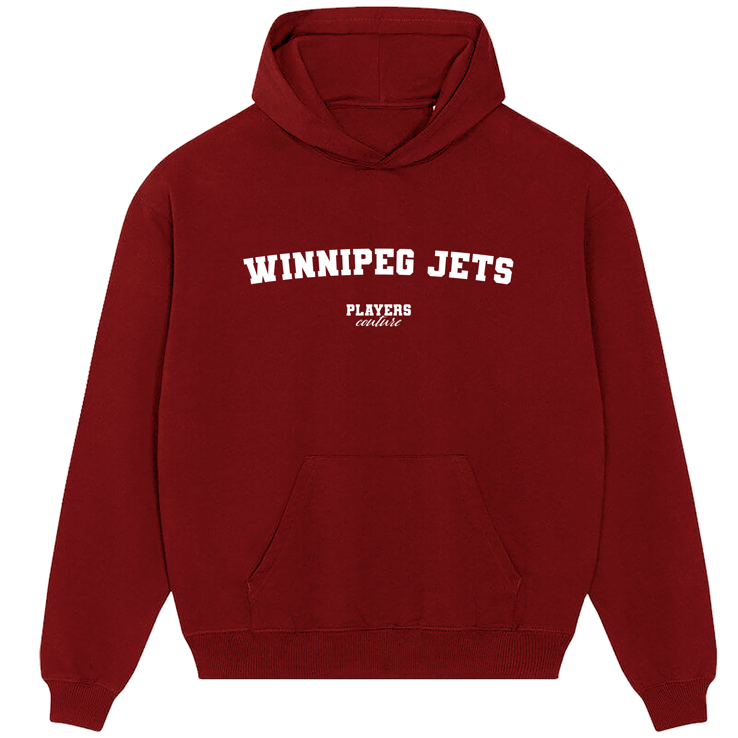Winnipeg Jets Players Couture Men's Casual Hoodie Red