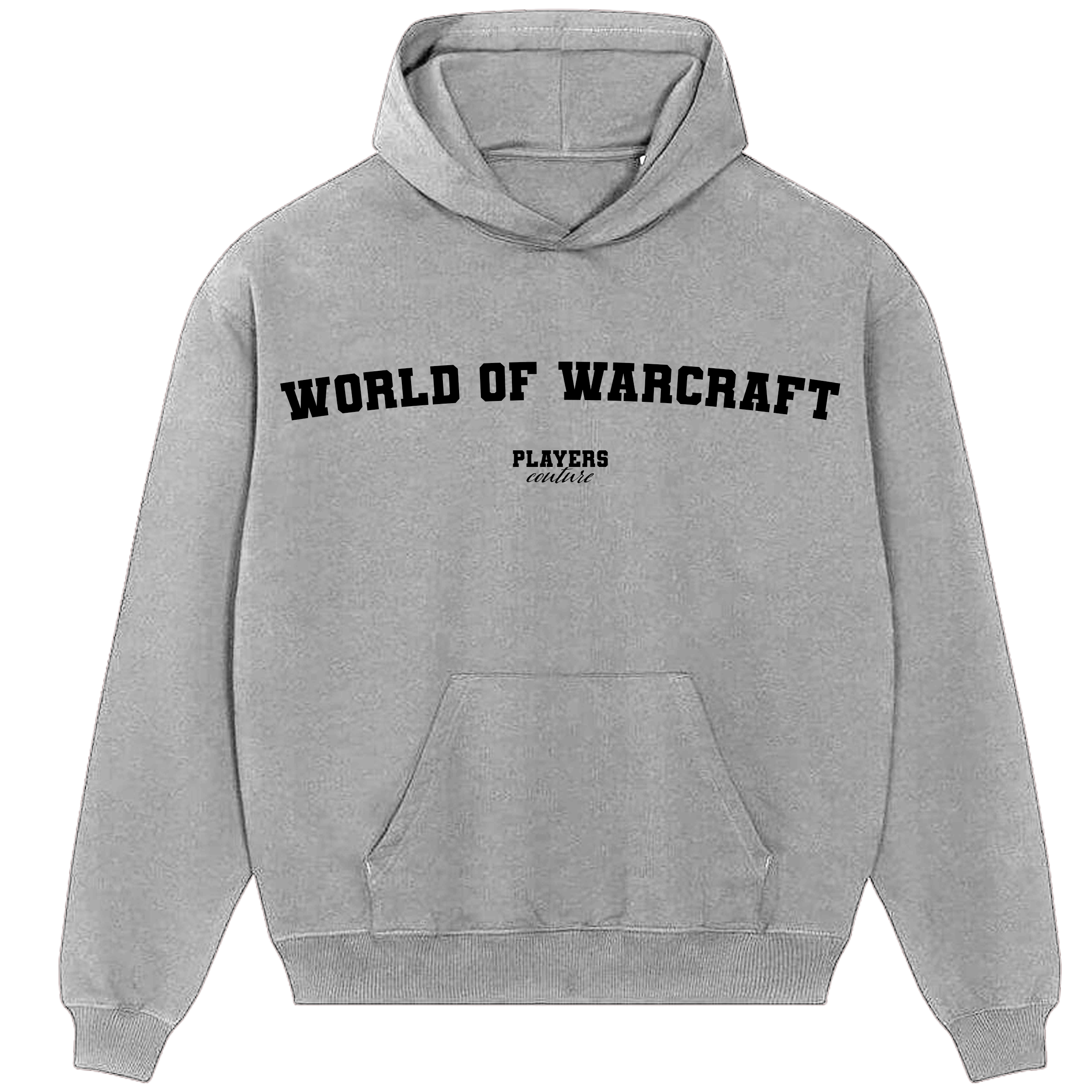 World of Warcraft Players Couture Men's Casual Hoodie Gray
