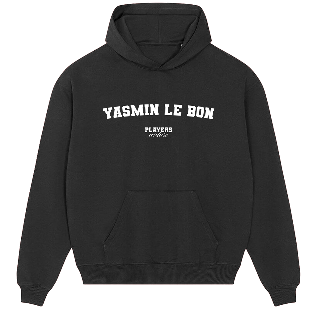 Yasmin Le Bon Players Couture Men's Casual Hoodie Black