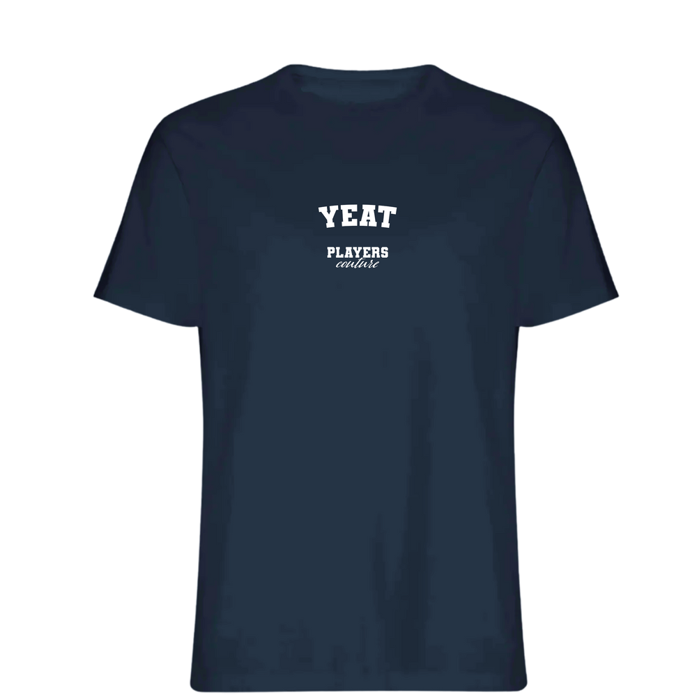 Yeat Players Couture Mens T-Shirt Navy