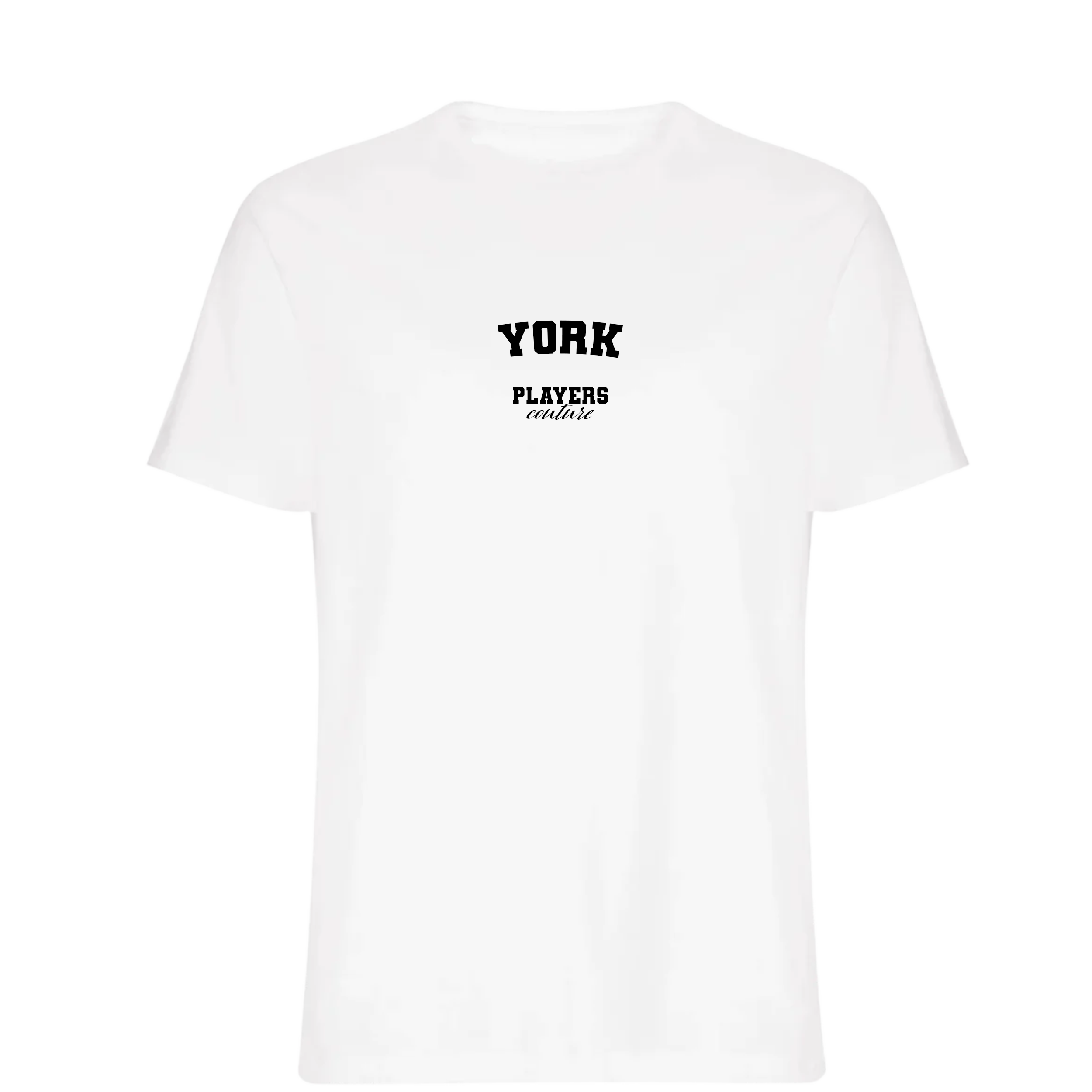 York Players Couture Men's T-Shirt White