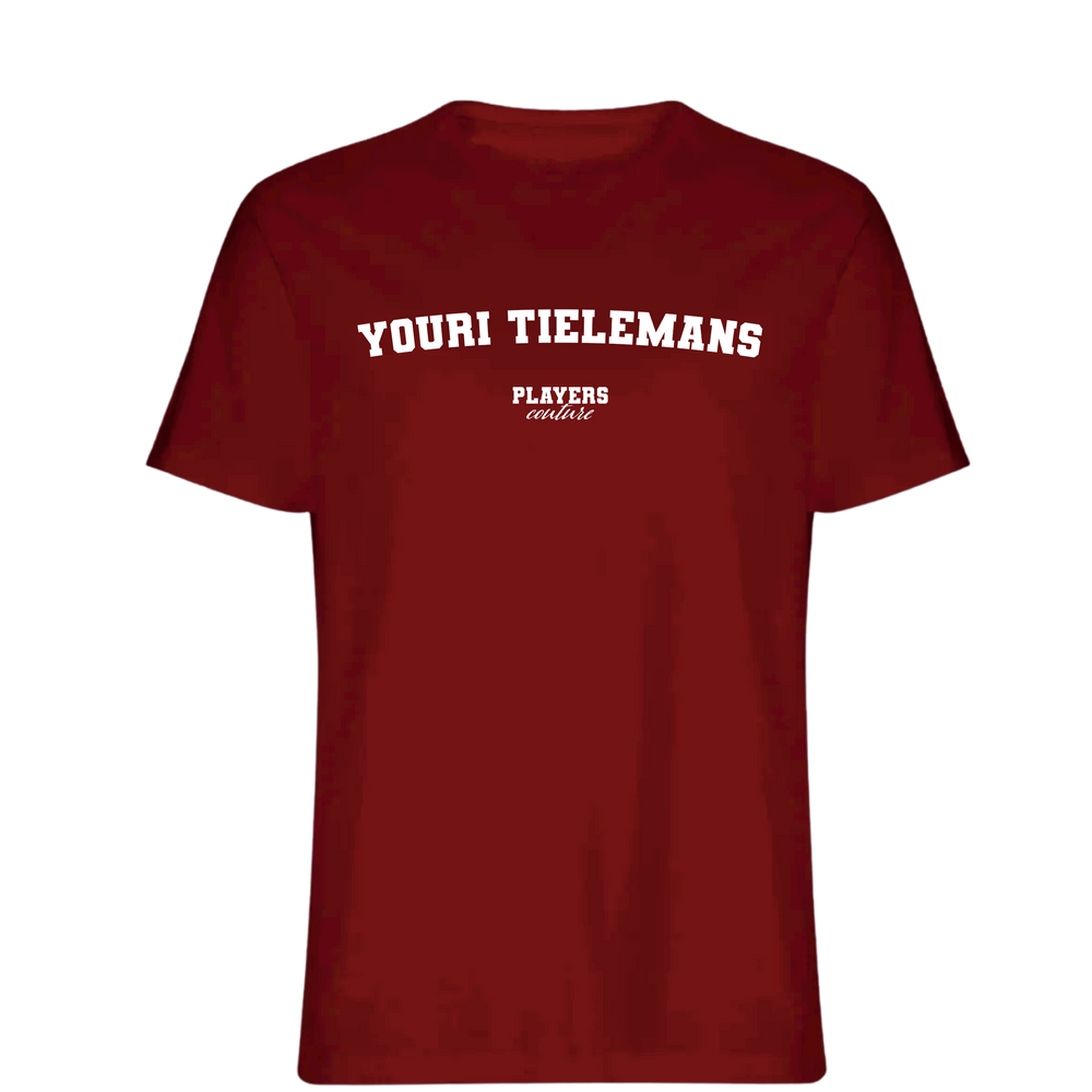 Youri Tielemans Players Couture Mens T-Shirt Red