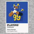 Aaron Donald Rams American Football Icon Frame Men's T-Shirt