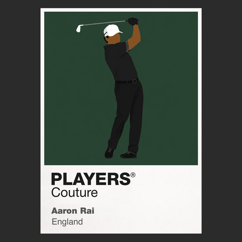 Aaron Rai Golf Icon Frame Men's Polo Shirt