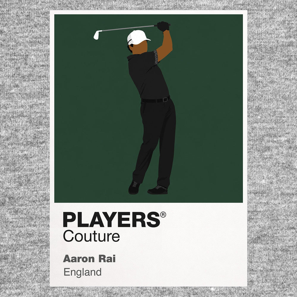 Aaron Rai Golf Icon Frame Men's Polo Shirt