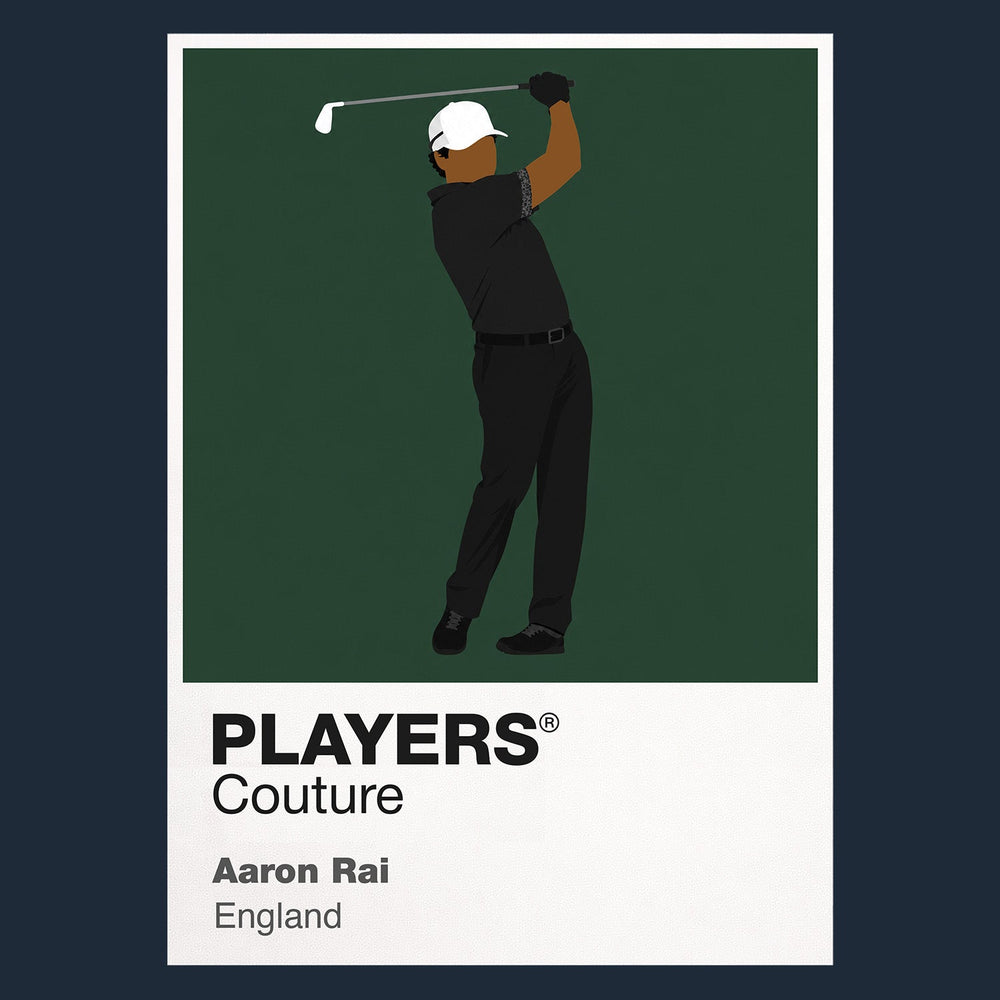 Aaron Rai Golf Icon Frame Men's Polo Shirt