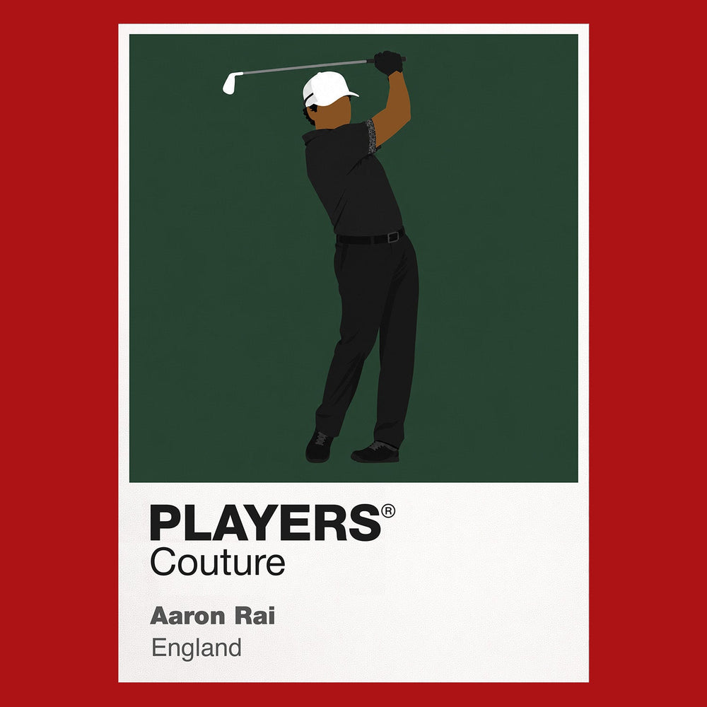 Aaron Rai Golf Icon Frame Men's Polo Shirt