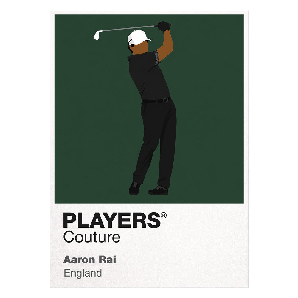 Aaron Rai Golf Icon Frame Men's Polo Shirt