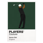 Aaron Rai Golf Icon Frame Men's Polo Shirt