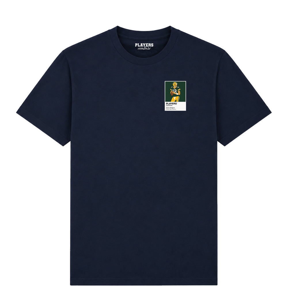 Aaron Rodgers Packers American Football Icon Frame Men's T-Shirt