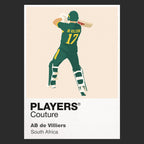 AB de Villiers Cricket Icon Frame - Icon Design (View 12)