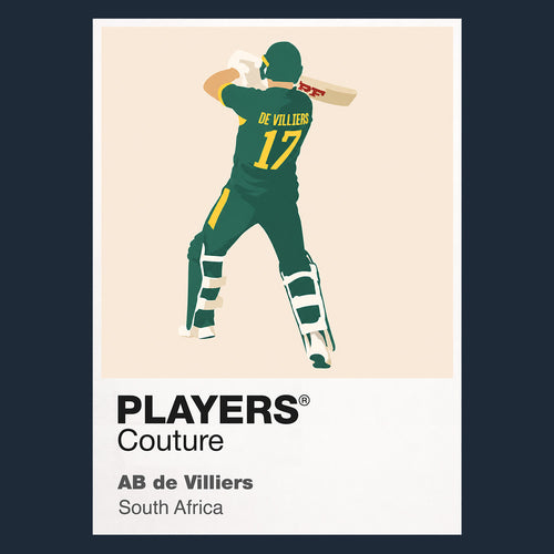 AB de Villiers Cricket Icon Frame - Icon Design