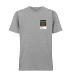 Kareem Abdul-Jabbar 33 Bucks t-shirt – grey men's t-shirt featuring the Kareem Abdul-Jabbar 33 Bucks Players Couture logo
