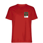 Kareem Abdul-Jabbar 33 Bucks t-shirt – red men's t-shirt featuring the Kareem Abdul-Jabbar 33 Bucks Players Couture logo