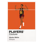 Abebe Bikila Olympics Icon Frame - Icon Design
