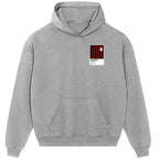 AC Milan hoodie – grey men's hoodie featuring the AC Milan Players Couture logo