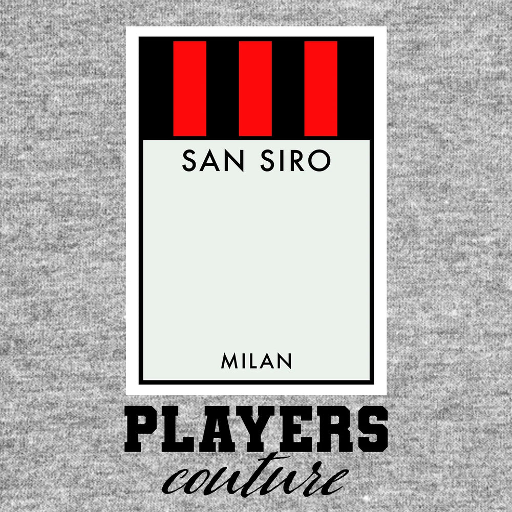 AC Milan Monopoly Card Players Couture Mens T-Shirt - White / S | AC Milan, Football, Men's, Monopoly Card Collection, T-Shirts, Volume 2