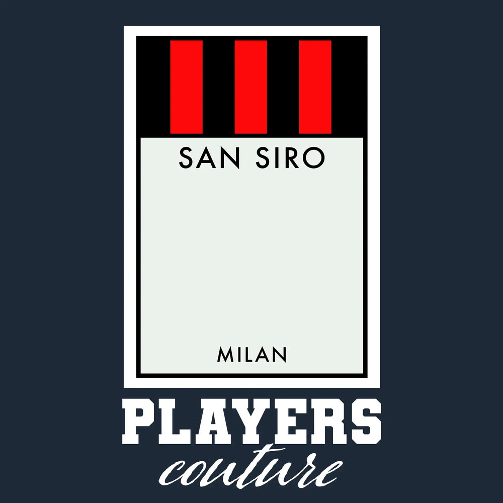 AC Milan Monopoly Card Players Couture Mens T-Shirt - White / S | AC Milan, Football, Men's, Monopoly Card Collection, T-Shirts, Volume 2