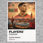 Achraf Hakimi Morocco Atlas Frame artwork by Players Couture