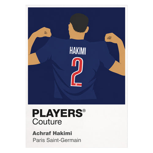 Achraf Hakimi PSG Icon Frame — White
