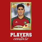 Achraf Hakimi World Cup Sticker Men's Hoodie – achraf hakimi red Players Couture design