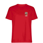 Achraf Hakimi World Cup t-shirt – red men's t-shirt featuring the Achraf Hakimi World Cup Players Couture logo