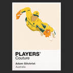 Adam Gilchrist Cricket Icon Frame - Icon Design (View 12)