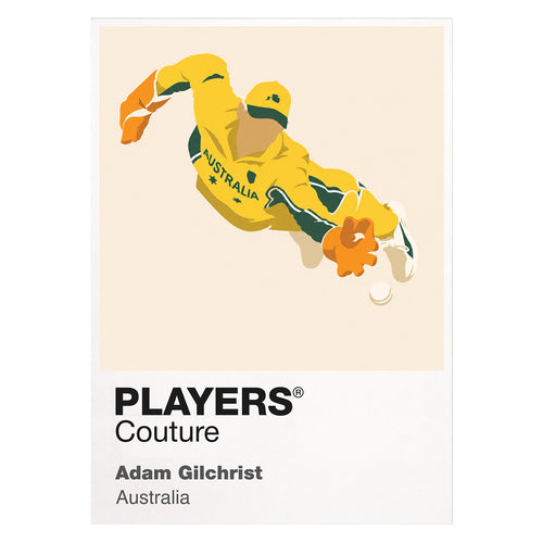 Adam Gilchrist Cricket Icon Frame - Icon Design