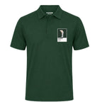Adam Scott Golf Icon Frame Men's Polo Shirt - Bottle Green