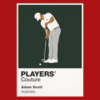 Adam Scott Golf Icon Frame Men's Hoodie