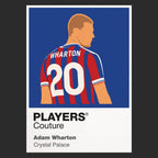 Adam Wharton Crystal Palace Icon Frame — Black