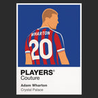 Adam Wharton Crystal Palace Icon Frame — Black
