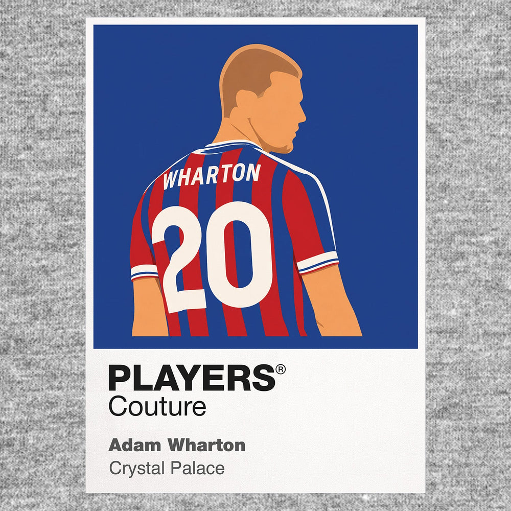 Adam Wharton Crystal Palace Icon Frame — Gray