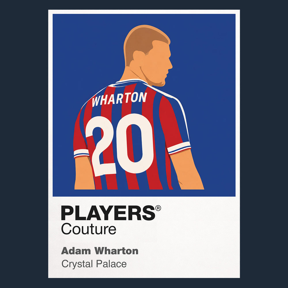 Adam Wharton Crystal Palace Icon Frame — Navy
