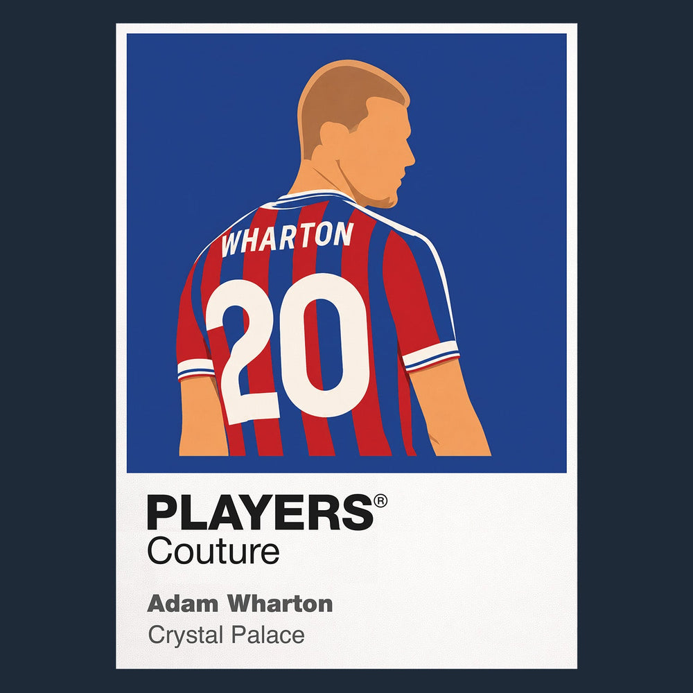 Adam Wharton Crystal Palace Icon Frame — Navy