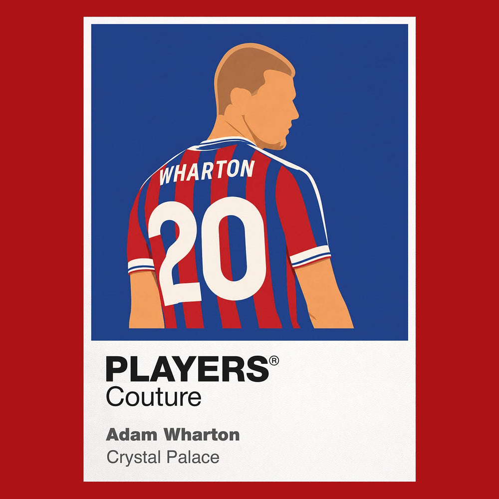 Adam Wharton Crystal Palace Icon Frame — Red