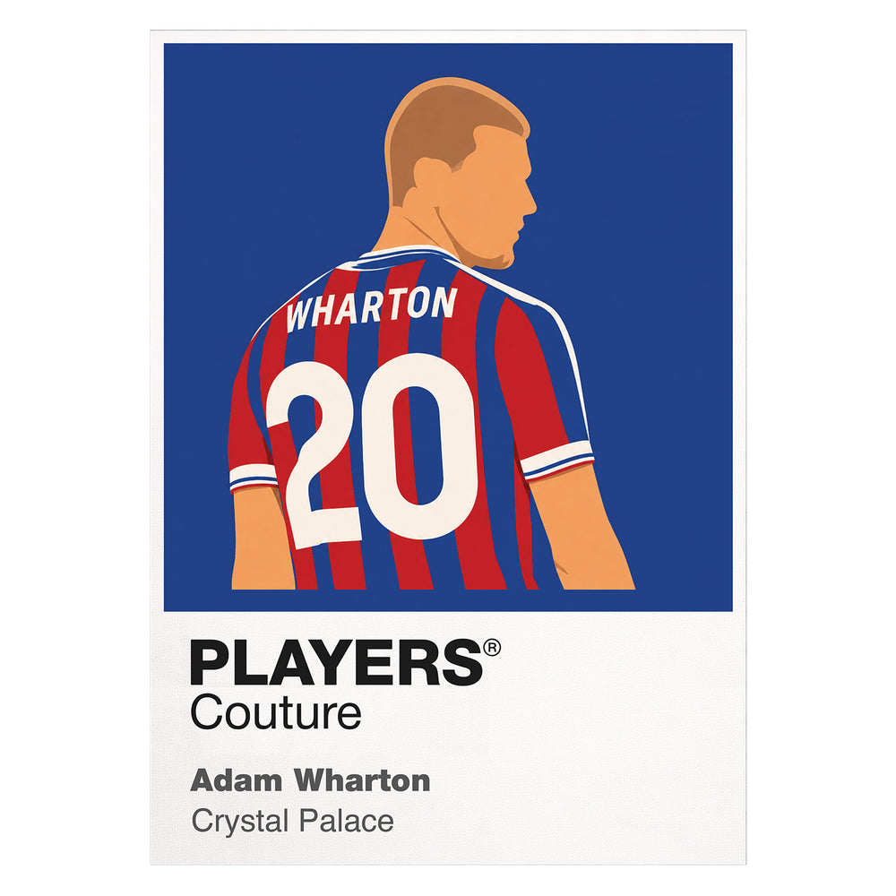 Adam Wharton Crystal Palace Icon Frame — White