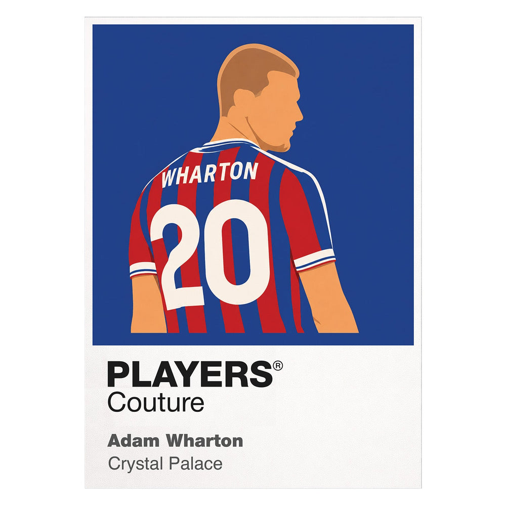 Adam Wharton Crystal Palace Icon Frame — White