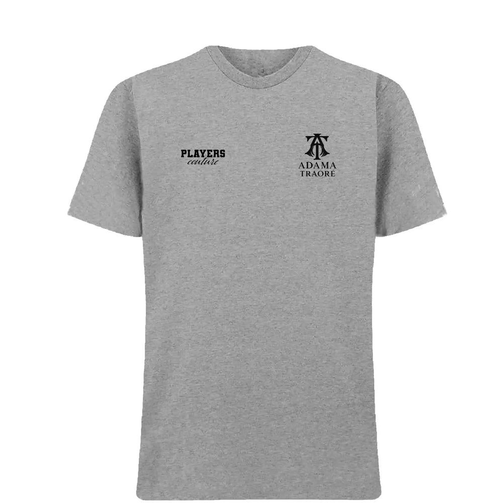 Adama Traore Logo Players Couture Mens T-Shirt - Gray / S | Aston Villa, Barcelona, Fashion Collection, Football, Fulham, Men's, MIddlesbrough, Spain, T-Shirts, Volume 1, Wolves
