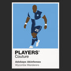 Adebayo Akinfenwa Wycombe Wanderers Icon Frame — Black